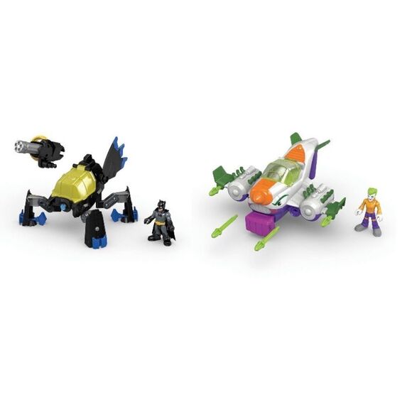 Imaginext DC Super Friends Batman Mech & The Joker Jet - Picture 1 of 15